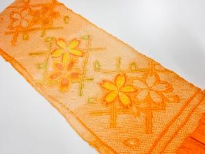 正絹　振袖用　絞り帯揚げ